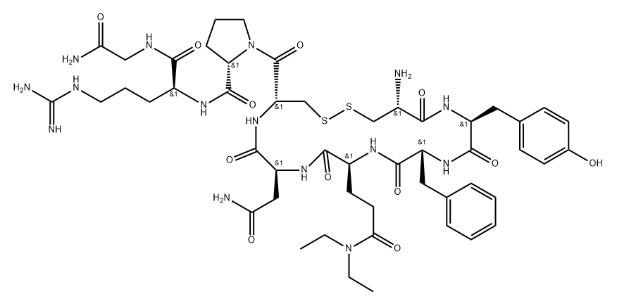 argipressin, glutamic acid (gamma-N,N-diethylamide)(4)-