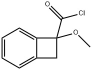 Bicyclo[4.2.0]octa-1,3,5-triene-7-carbonyl chloride, 7-methoxy- (9CI)