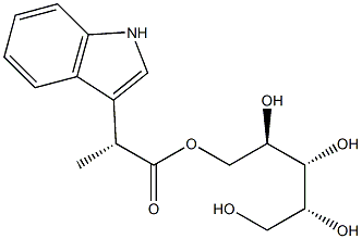 (S)-α-Methyl-1H-indole-3-acetic acid 1-deoxy-D-arabinitol-1-yl ester