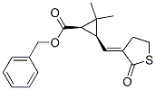 (1R,3S)-3-[[(E)-Tetrahydro-2-oxothiophene-3-ylidene]methyl]-2,2-dimethylcyclopropanecarboxylic acid benzyl ester
