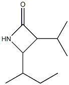 2-Azetidinone,3-(1-methylethyl)-4-(1-methylpropyl)-(9CI)