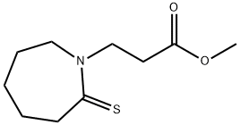 1H-Azepine-1-propanoic  acid,  hexahydro-2-thioxo-,  methyl  ester