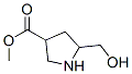 3-Pyrrolidinecarboxylicacid,5-(hydroxymethyl)-,methylester(9CI)