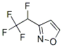 Isoxazole, 3-(1,2,2,2-tetrafluoroethyl)- (9CI)
