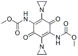 (2,5-Bis(1-aziridinyl)-3,6-dioxo-1,4-cyclohexadiene-1,4-diyl)biscarbam ic acid, dimethyl ester