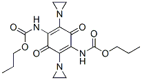 (2,5-Bis(1-aziridinyl)-3,6-dioxo-1,4-cyclohexadiene-1,4-diyl)biscarbam ic acid, dipropyl ester