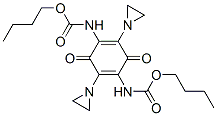 (2,5-Bis(1-aziridinyl)-3,6-dioxo-1,4-cyclohexadiene-1,4-diyl)biscarbam ic acid, dibutyl ester