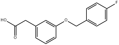 3-[(4-氟苯甲基)氧]苯乙酸