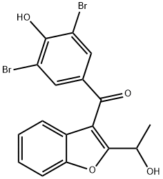 (3,5-二溴-4-羟基苯基)[2-(1-羟基乙基)-3-苯并呋喃基]甲酮