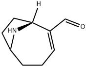 9-Azabicyclo[4.2.1]non-2-ene-2-carboxaldehyde, (1R)- (9CI)