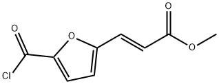 2-Propenoic acid, 3-[5-(chlorocarbonyl)-2-furanyl]-, methyl ester, (E)- (9CI)