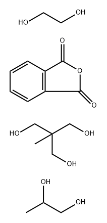 1,3-Isobenzofurandione, polymer with 1,2-ethanediol, 2-(hydroxymethyl)-2-methyl-1,3-propanediol and 1,2-propanediol
