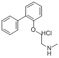 Ethanamine, 2-((1,1'-biphenyl)-2-yloxy)-N-methyl-, hydrochloride