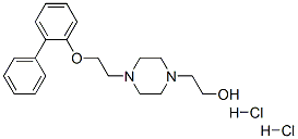 2-[4-[2-(2-phenylphenoxy)ethyl]piperazin-1-yl]ethanol dihydrochloride