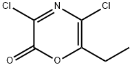 2H-1,4-Oxazin-2-one,  3,5-dichloro-6-ethyl-