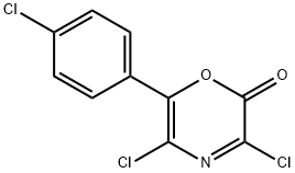 2H-1,4-Oxazin-2-one,  3,5-dichloro-6-(4-chlorophenyl)-