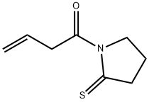 2-Pyrrolidinethione,  1-(1-oxo-3-butenyl)-  (9CI)