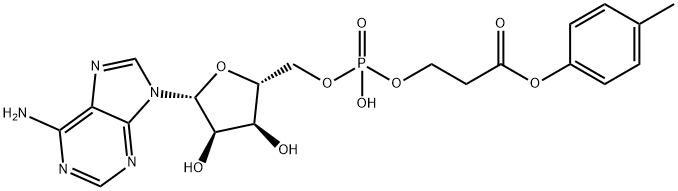 4-tolyloxycarbonyl-2-ethyl adenosine monophosphate