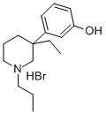 3-Ethyl-3-(3-hydroxyphenyl)-1-propylpiperidine hydrobromide
