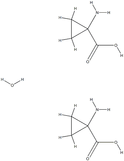 Cyclopropanecarboxylicacid,1-amino-,hydrate(2:1)(9CI)