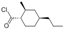 Cyclohexanecarbonyl chloride, 2-methyl-4-propyl-, (1alpha,2beta,4beta)- (9CI)
