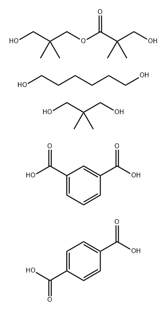 1,3-Benzenedicarboxylic acid, polymer with 1,4-benzenedicarboxylic acid, 2,2-dimethyl-1,3-propanediol, 1,6-hexanediol and 3-hydroxy-2,2-dimethylpropyl 3-hydroxy-2,2-dimethylpropanoate