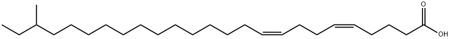 23-methyl-5,9-pentacosadienoc acid
