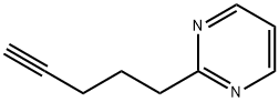 Pyrimidine, 2-(4-pentynyl)- (9CI)