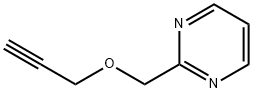 Pyrimidine, 2-[(2-propynyloxy)methyl]- (9CI)