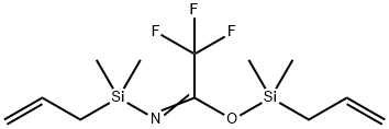 N-methylallyldimethylsilyltrifluoroacetic acid