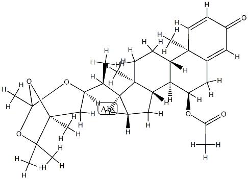 (17R,22R,24S)-7α-Acetoxy-16β,17-epoxy-22,24,25-(ethylidynetrisoxy)ergosta-1,4-dien-3-one