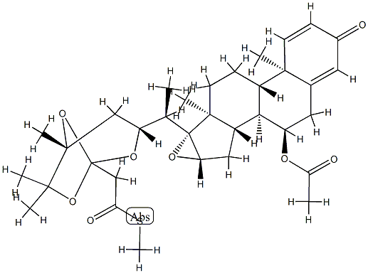 (17R,22R,24R)-7α-Acetoxy-16β,17-epoxy-22,24,25-[2-[(methylthio)carbonyl]ethylidynetrisoxy]ergosta-1,4-dien-3-one