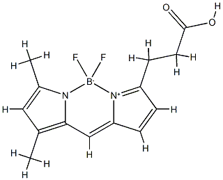 EverFluor FL acid  [4,4-Difluoro-5,7-DiMethyl-4-Bora-3a,4a-Diaza-s-Indacene-3-Propionic Acid] [Known as BODIPY FL[R] TM of Molecular probes]