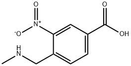 Benzoic acid, 4-[(methylamino)methyl]-3-nitro- (9CI)