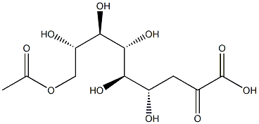 9-O-acetyl-2-keto-3-deoxyglycero-galacto-nononic acid