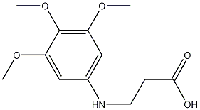 N-(3,4,5-三甲氧基苯基)-BETA-丙氨酸