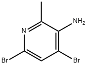 3-AMINO-4,6-DIBROMO-2-METHYLPYRIDINE