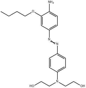4-((4-AMINO-3-N-BUTOXYPHENYL)AZO)-N,N-BIS(2-HYDROXYETHYL)ANILINE