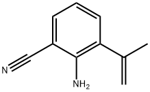 Benzonitrile,  2-amino-3-(1-methylethenyl)-
