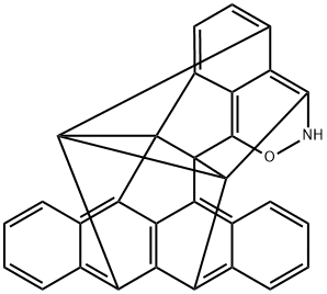 3,12,16C,4,6B,11-ETHANEDIYLIDYNE-2-H-BENZ(3'',4'')ACEANTHRYLENO- (1'',2'',2,3)INDENO(7,1-DE)-1,2-OXAZINE