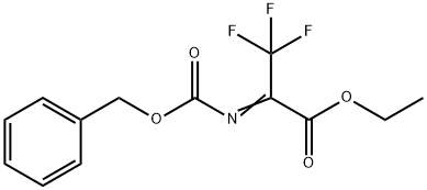 ETHYL 2-[BENZYLOXYCARBONYLIMINO]-3,3,3-TRIFLUORO-PROPIONATE