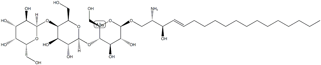 ALPHA-D-GAL-[1->4]-BETA-D-GAL-[1->4]-BETA-D-GLC-1->O-SPHINGOSINE