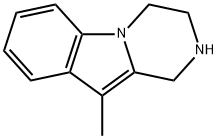 Pyrazino[1,2-a]indole, 1,2,3,4-tetrahydro-10-methyl- (9CI)
