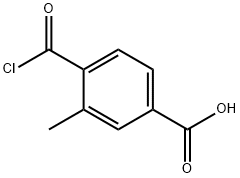 Benzoic acid, 4-(chlorocarbonyl)-3-methyl- (9CI)
