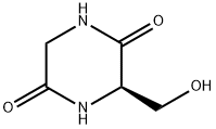 2,5-Piperazinedione, 3-(hydroxymethyl)-, (3R)- (9CI)