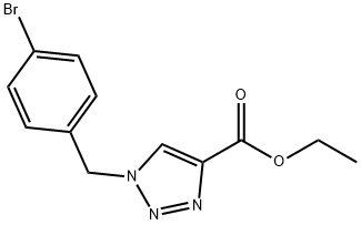 1-(4-溴苄基)-1H-1,2,3-三唑-4-羧酸乙酯