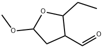 3-Furancarboxaldehyde, 2-ethyltetrahydro-5-methoxy- (9CI)