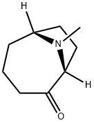 9-Azabicyclo[4.2.1]nonan-2-one,9-methyl-,(1R,6R)-(9CI)