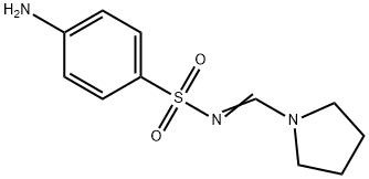 (NE)-4-amino-N-(pyrrolidin-1-ylmethylidene)benzenesulfonamide