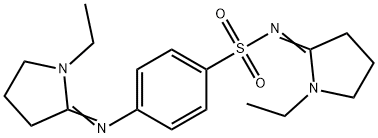 (NZ)-N-(1-ethylpyrrolidin-2-ylidene)-4-[(1-ethylpyrrolidin-2-ylidene)a mino]benzenesulfonamide